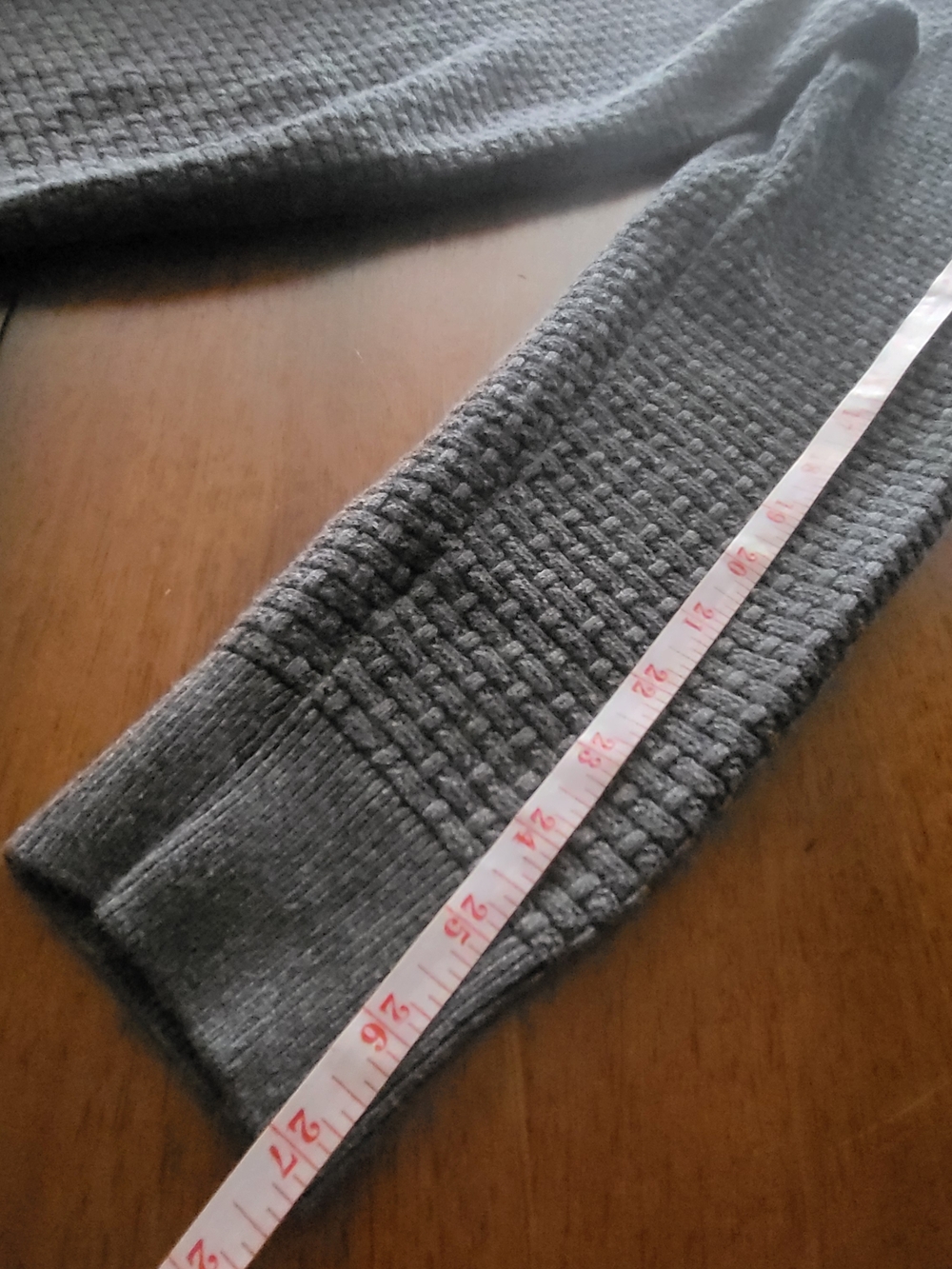 Denver Hayes Men's Knit Basketweave Pattern Cotton Crewneck Sweater Size XL Grey - Picture 7 of 10